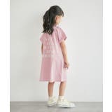 【KIDS】ハート刺繍入りバックロゴプリントワンピース/リンクコーデ | ROPE' PICNIC【KIDS】 | 詳細画像12 