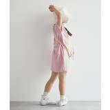 【KIDS】ハート刺繍入りバックロゴプリントワンピース/リンクコーデ | ROPE' PICNIC【KIDS】 | 詳細画像4 