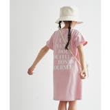 【KIDS】ハート刺繍入りバックロゴプリントワンピース/リンクコーデ | ROPE' PICNIC【KIDS】 | 詳細画像5 