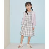 【KIDS】チェック柄フリルワンピース | ROPE' PICNIC【KIDS】 | 詳細画像2