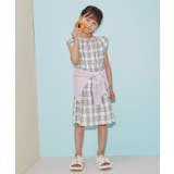 【KIDS】チェック柄フリルワンピース | ROPE' PICNIC【KIDS】 | 詳細画像4
