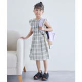 【KIDS】チェック柄フリルワンピース | ROPE' PICNIC【KIDS】 | 詳細画像9