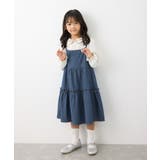 【KIDS】デニムティアードワンピース | ROPE' PICNIC【KIDS】 | 詳細画像3