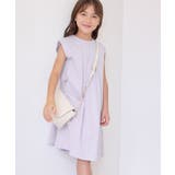 【KIDS/キッズ】【接触冷感・吸水速乾】ノースリーブフロントタックワンピース | ROPE' PICNIC【KIDS】 | 詳細画像1