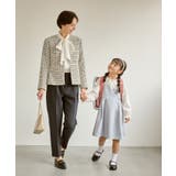 【KIDS/キッズ】フレアタックジャンパースカート/セレモニー対応 | ROPE' PICNIC【KIDS】 | 詳細画像8 