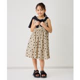 【KIDS/キッズ】綿ワッシャードット柄ワンピース | ROPE' PICNIC【KIDS】 | 詳細画像2 
