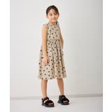 【KIDS/キッズ】綿ワッシャードット柄ワンピース | ROPE' PICNIC【KIDS】 | 詳細画像3 