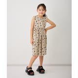【KIDS/キッズ】綿ワッシャードット柄ワンピース | ROPE' PICNIC【KIDS】 | 詳細画像4 