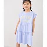 【KIDS/キッズ】ティアードロゴカットソーワンピース/接触冷感 | ROPE' PICNIC【KIDS】 | 詳細画像10 