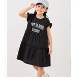 【KIDS/キッズ】ティアードロゴカットソーワンピース/接触冷感 | ROPE' PICNIC【KIDS】 | 詳細画像4 