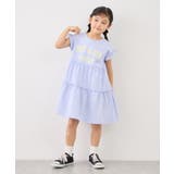 【KIDS/キッズ】ティアードロゴカットソーワンピース/接触冷感 | ROPE' PICNIC【KIDS】 | 詳細画像7 