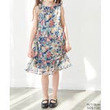 【KIDS】ヴィンテージライクフルーツ肩リボンティアードワンピース | ROPE' PICNIC【KIDS】 | 詳細画像15 