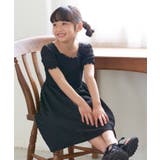 【KIDS】リンクコーデ/シャーリングカットジャガードワンピース | ROPE' PICNIC【KIDS】 | 詳細画像2