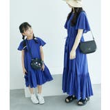 【KIDS】INDIAフレア袖ティアードワンピース/リンクコーデ | ROPE' PICNIC【KIDS】 | 詳細画像11