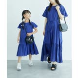 【KIDS】INDIAフレア袖ティアードワンピース/リンクコーデ | ROPE' PICNIC【KIDS】 | 詳細画像12