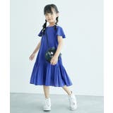 【KIDS】INDIAフレア袖ティアードワンピース/リンクコーデ | ROPE' PICNIC【KIDS】 | 詳細画像2