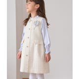 【KIDS キッズ】パールボタンツイードジャンパースカート セレモニー対応 | ROPE' PICNIC【KIDS】 | 詳細画像8 