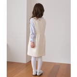 【KIDS キッズ】パールボタンツイードジャンパースカート セレモニー対応 | ROPE' PICNIC【KIDS】 | 詳細画像9 