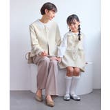 【KIDS キッズ】パールボタンツイードジャンパースカート セレモニー対応 | ROPE' PICNIC【KIDS】 | 詳細画像12 