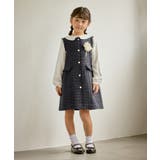 【KIDS キッズ】パールボタンツイードジャンパースカート セレモニー対応 | ROPE' PICNIC【KIDS】 | 詳細画像13 