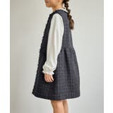 【KIDS キッズ】パールボタンツイードジャンパースカート セレモニー対応 | ROPE' PICNIC【KIDS】 | 詳細画像17 