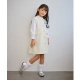 【KIDS キッズ】パールボタンツイードジャンパースカート セレモニー対応 | ROPE' PICNIC【KIDS】 | 詳細画像2 