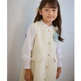 【KIDS キッズ】パールボタンツイードジャンパースカート セレモニー対応 | ROPE' PICNIC【KIDS】 | 詳細画像5 