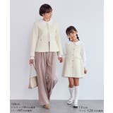【KIDS キッズ】パールボタンツイードジャンパースカート セレモニー対応 | ROPE' PICNIC【KIDS】 | 詳細画像9 