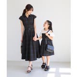 【KIDS/キッズ】肩あきチェック柄ワンピース/リンクコーデ | ROPE' PICNIC【KIDS】 | 詳細画像5