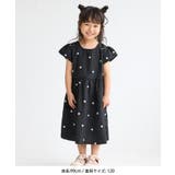 【KIDS/キッズ】ハート刺繍キャップスリーブナイロンワンピース | ROPE' PICNIC【KIDS】 | 詳細画像2