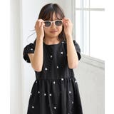 【KIDS/キッズ】ハート刺繍キャップスリーブナイロンワンピース | ROPE' PICNIC【KIDS】 | 詳細画像6