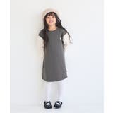 【KIDS】袖ケーブル裏起毛ワンピース | ROPE' PICNIC【KIDS】 | 詳細画像3 