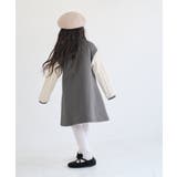 【KIDS】袖ケーブル裏起毛ワンピース | ROPE' PICNIC【KIDS】 | 詳細画像5 
