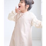 ベージュ(27) | 【KIDS】袖ケーブル裏起毛ワンピース | ROPE' PICNIC【KIDS】