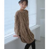 【KIDS/キッズ】ケーブルボアワンピース | ROPE' PICNIC【KIDS】 | 詳細画像1
