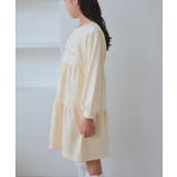 【KIDS/キッズ】裏毛ティアードロゴワンピース | ROPE' PICNIC【KIDS】 | 詳細画像11