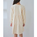 【KIDS/キッズ】裏毛ティアードロゴワンピース | ROPE' PICNIC【KIDS】 | 詳細画像12