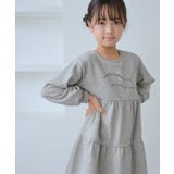 【KIDS/キッズ】裏毛ティアードロゴワンピース | ROPE' PICNIC【KIDS】 | 詳細画像5