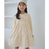 【KIDS/キッズ】裏毛ティアードロゴワンピース | ROPE' PICNIC【KIDS】 | 詳細画像8