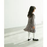 【KIDS】花柄ベロアフリルワンピース | ROPE' PICNIC【KIDS】 | 詳細画像3