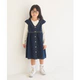 【KIDS】デニムワンピース/WEB限定サイズ:110cm | ROPE' PICNIC【KIDS】 | 詳細画像2 