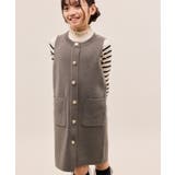 【KIDS/キッズ】エンブレムボタンニットジャンスカ/リンクコーデ | ROPE' PICNIC【KIDS】 | 詳細画像13 