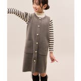 【KIDS/キッズ】エンブレムボタンニットジャンスカ/リンクコーデ | ROPE' PICNIC【KIDS】 | 詳細画像14 