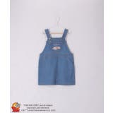 サックス(48) | 【KIDS】【TOM and JERRY】デニムジャンパースカート | ROPE' PICNIC【KIDS】