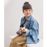 【KIDS】UNISEXオーバーサイズデニムシャツ | ROPE' PICNIC【KIDS】 | 詳細画像12 