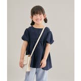 【KIDS】バルーンスリーブギャザーブラウス | ROPE' PICNIC【KIDS】 | 詳細画像9 