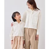 【KIDS/キッズ】ナチュラルコットンフードシャツ/リンクコーデ | ROPE' PICNIC【KIDS】 | 詳細画像14 