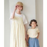 【KIDS】リンクコーデ/パフスリーブポコポコジャガードブラウス | ROPE' PICNIC【KIDS】 | 詳細画像4 