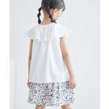 【KIDS】リボンディティールラッフルカラーブラウス/リンクコーデ | ROPE' PICNIC【KIDS】 | 詳細画像5 