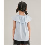 【KIDS】リボンディティールラッフルカラーブラウス/リンクコーデ | ROPE' PICNIC【KIDS】 | 詳細画像9 